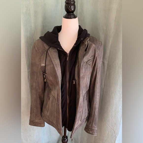 Awesome leather jacket David Moore. - Picture 11 of 12